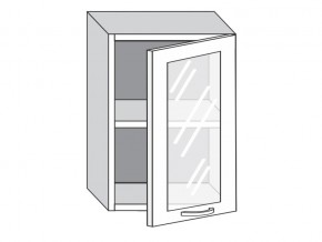 1.50.3 Шкаф настенный (h=720) на 500мм с 1-ой стекл. дверцей в Богдановиче - bogdanovich.magazin-mebel74.ru | фото