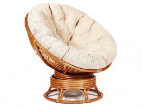 Кресло-качалка Papasan w 23/01 B с подушкой Cognac, ткань Старт в Богдановиче - bogdanovich.magazin-mebel74.ru | фото