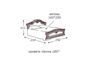 Кровать 2-х спальная 1600*2000 с ортопедом в Богдановиче - bogdanovich.magazin-mebel74.ru | фото