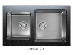 Мойка комбинированная Tolero twist TTS-840 Черный 911 в Богдановиче - bogdanovich.magazin-mebel74.ru | фото