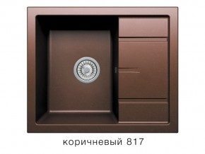 Мойка кварцевая Tolero R-107 Коричневый 817 в Богдановиче - bogdanovich.magazin-mebel74.ru | фото